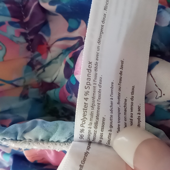 Mermaid Ruffled Swimsuit Bottoms by Lisa Blue Sz Med - Picture 6 of 10